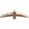 Ekena Millwork Bellingham Smooth Timber Gable Bracket, Douglas Fir, 36"W x 10"H x 3 1/2"D x 3 1/2"F, 7/12 Pitch GBW036X10X0404BEL00SDF - alternate 3